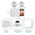 Luz de emergencia blanca de plomo ácido de 6 V.